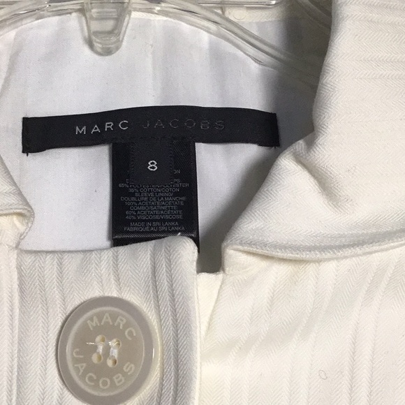 Marc Jacobs white jacket ( I’m Negotiable) - Picture 2 of 8